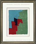 Serge Poliakoff: Composition rouge, verte et bleue, 1961, lithographie originale - �uvres imprim�es, estampes