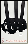 Pierre Soulages: Lithographie n�29, Jeux Olympiques 1972, Mourlot
